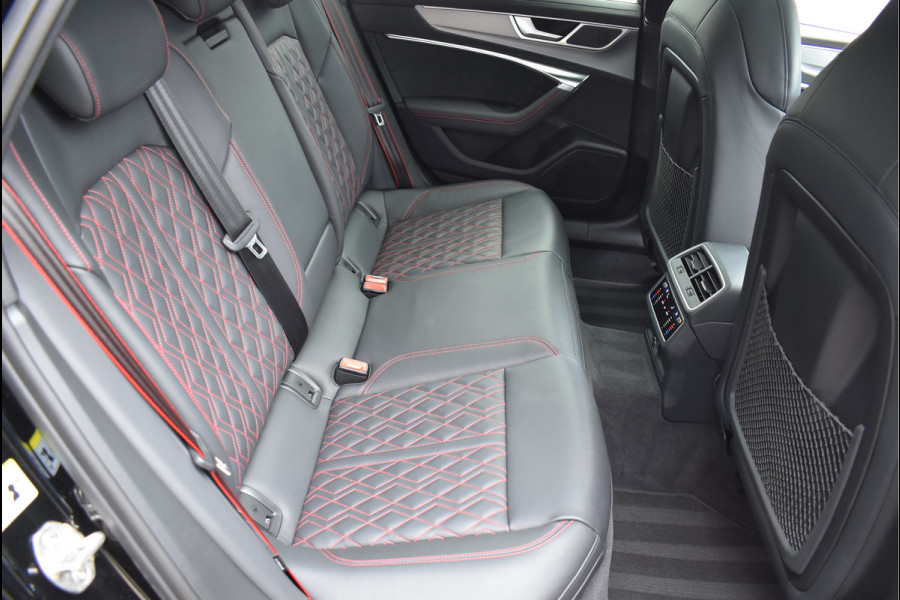 Audi A6 Avant 55 TFSI e Quattro S-Line 367 Pk Pano RS-Stoel Rood Stiksel Keyless Trekhaak ACC S6 Diffusor 21 Inch