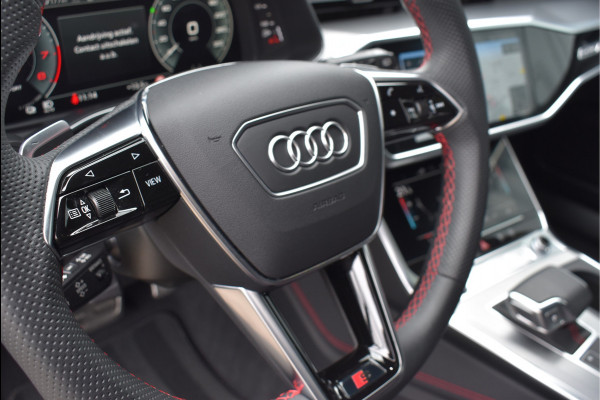 Audi A6 Avant 55 TFSI e Quattro S-Line 367 Pk Pano RS-Stoel Rood Stiksel Keyless Trekhaak ACC S6 Diffusor 21 Inch