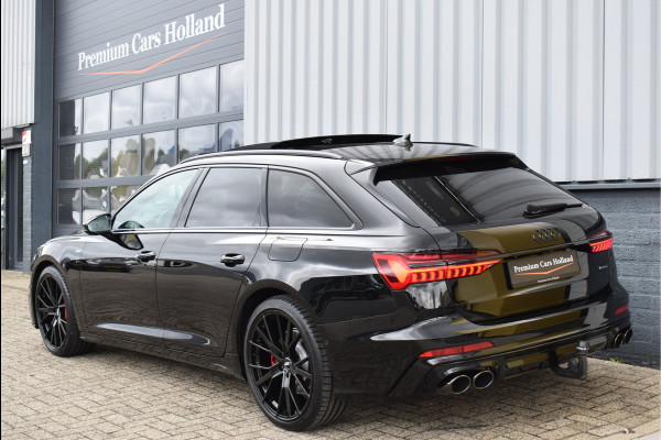Audi A6 Avant 55 TFSI e Quattro S-Line 367 Pk Pano RS-Stoel Rood Stiksel Keyless Trekhaak ACC S6 Diffusor 21 Inch