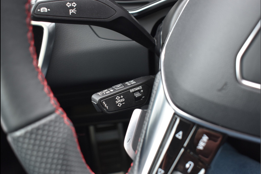 Audi A6 Avant 55 TFSI e Quattro S-Line 367 Pk Pano RS-Stoel Rood Stiksel Keyless Trekhaak ACC S6 Diffusor 21 Inch