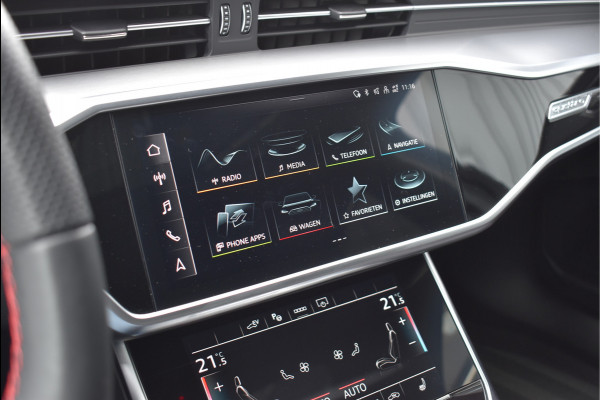 Audi A6 Avant 55 TFSI e Quattro S-Line 367 Pk Pano RS-Stoel Rood Stiksel Keyless Trekhaak ACC S6 Diffusor 21 Inch