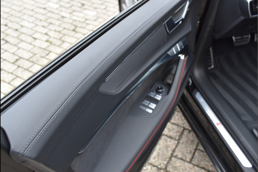 Audi A6 Avant 55 TFSI e Quattro S-Line 367 Pk Pano RS-Stoel Rood Stiksel Keyless Trekhaak ACC S6 Diffusor 21 Inch