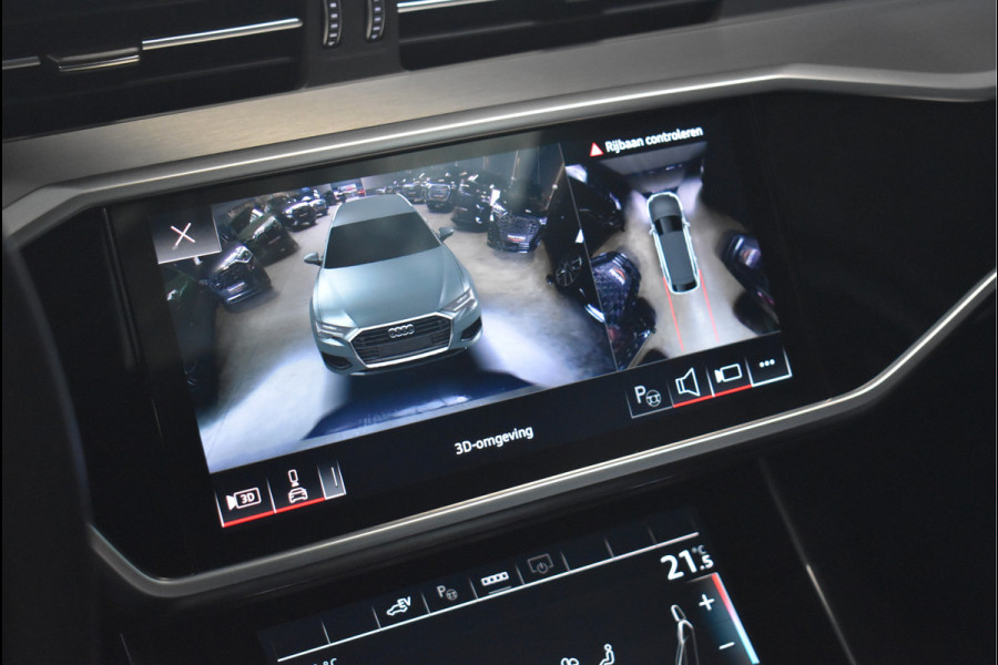 Audi A6 Avant 55 TFSI e Quattro S-Line 367 Pk Pano RS-Stoel Rood Stiksel Keyless Trekhaak ACC S6 Diffusor 21 Inch