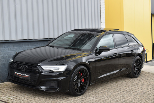 Audi A6 Avant 55 TFSI e Quattro S-Line 367 Pk Pano RS-Stoel Rood Stiksel Keyless Trekhaak ACC S6 Diffusor 21 Inch