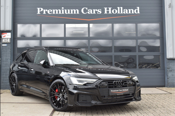 Audi A6 Avant 55 TFSI e Quattro S-Line 367 Pk Pano RS-Stoel Rood Stiksel Keyless Trekhaak ACC S6 Diffusor 21 Inch