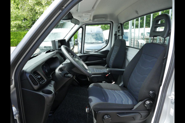 Iveco Daily 50C15 3.0 150PK, Airco, Open laadbak, Dubbel lucht, Fassi F50 laadkraan, Rijbewijs C1