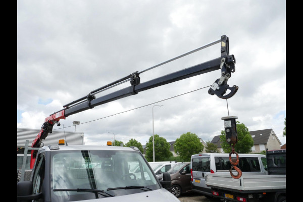Iveco Daily 50C15 3.0 150PK, Airco, Open laadbak, Dubbel lucht, Fassi F50 laadkraan, Rijbewijs C1