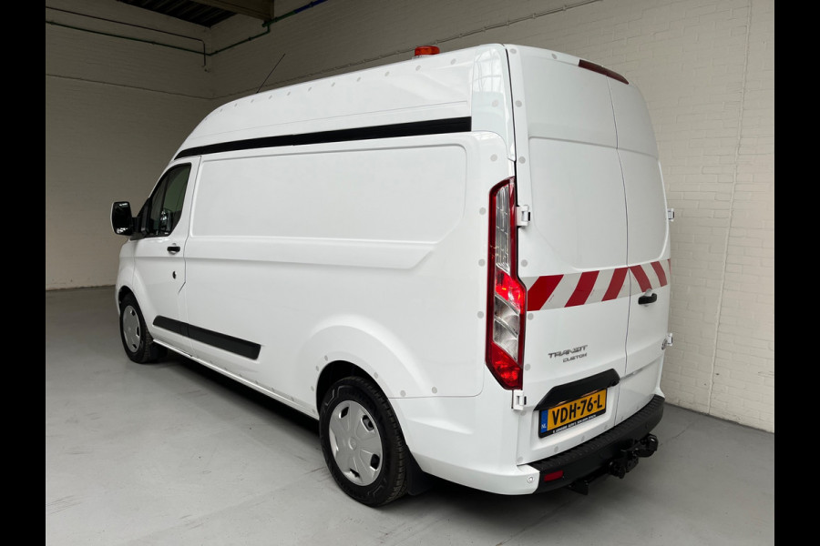 Ford Transit Custom SERVICEWAGEN LANG/ HOOG 320 2.0 TDCI EURO6 L2H2 TREND SORTIMO V230 OMVORMER TREKHAAK STANDKACHEL RIJKLAARPRIJS