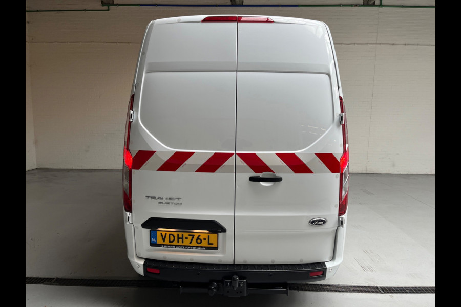 Ford Transit Custom SERVICEWAGEN LANG/ HOOG 320 2.0 TDCI EURO6 L2H2 TREND SORTIMO V230 OMVORMER TREKHAAK STANDKACHEL RIJKLAARPRIJS