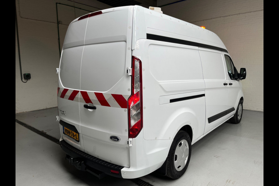 Ford Transit Custom SERVICEWAGEN LANG/ HOOG 320 2.0 TDCI EURO6 L2H2 TREND SORTIMO V230 OMVORMER TREKHAAK STANDKACHEL RIJKLAARPRIJS