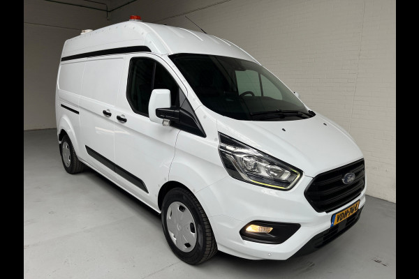 Ford Transit Custom SERVICEWAGEN LANG/ HOOG 320 2.0 TDCI EURO6 L2H2 TREND SORTIMO V230 OMVORMER TREKHAAK STANDKACHEL RIJKLAARPRIJS