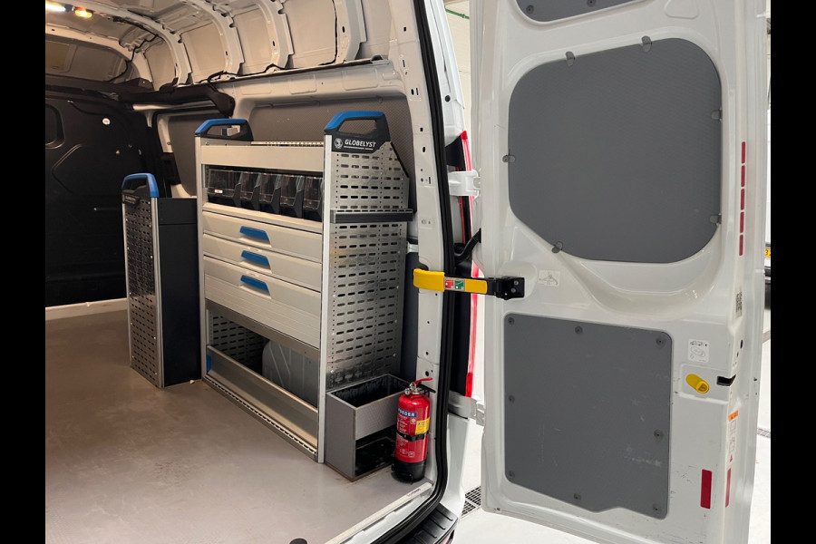 Ford Transit Custom SERVICEWAGEN LANG/ HOOG 320 2.0 TDCI EURO6 L2H2 TREND SORTIMO V230 OMVORMER TREKHAAK STANDKACHEL RIJKLAARPRIJS