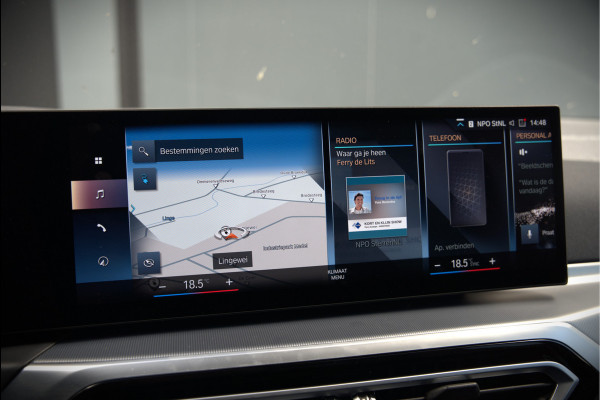 BMW i4 eDrive40 84 kWh | Stoelverwarming | Stuurverwarming | Apple Carplay | Adaptive Cruise Control | Memory Seat | Trekhaak | Camera | Parkeersensoren | Navigatie | Ambiance Verlichting | HIFI | SOH 96.52% |