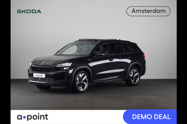 Škoda Kodiaq 1.5 TSI PHEV 204pk Sportline Business | Panoramadak | Trekhaak (wegklapbaar) | Stoelverwarming voor en achter | elek. stoel met geheugen