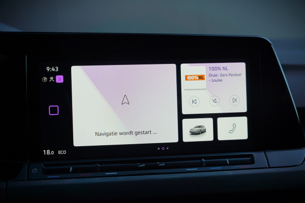Volkswagen Golf 1.4 eHybrid Style | Memory seat | Massage | Adaptive cruise control | Elektrische stoel | Keyless | Apple Carplay | Parkeersensoren | Ambiance Verlichting | SOH 99.73%