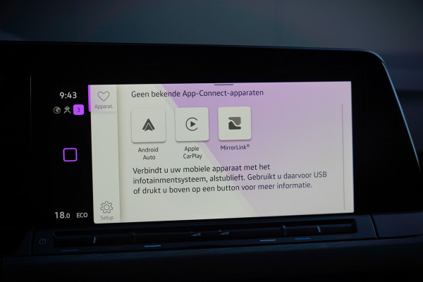 Volkswagen Golf 1.4 eHybrid Style | Memory seat | Massage | Adaptive cruise control | Elektrische stoel | Keyless | Apple Carplay | Parkeersensoren | Ambiance Verlichting | SOH 99.73%