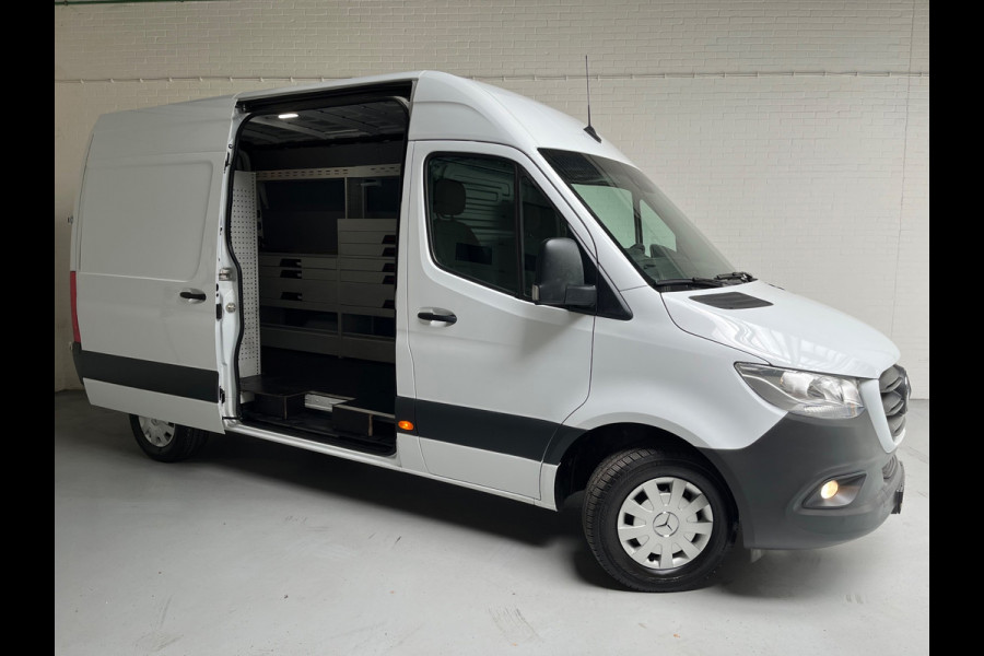 Mercedes-Benz Sprinter Automaat Servicewagen 314 2.2 CDI 140PK L2H2 euro6 Inrichting, Victron V230, Trekhaak, RIJKLAARPRIJS