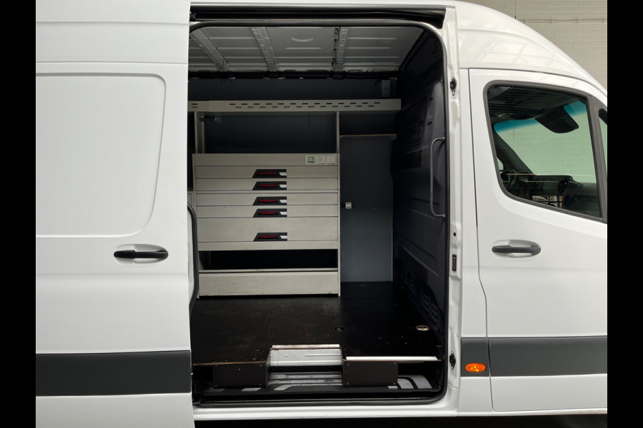 Mercedes-Benz Sprinter Automaat Servicewagen 314 2.2 CDI 140PK L2H2 euro6 Inrichting, Victron V230, Trekhaak, RIJKLAARPRIJS