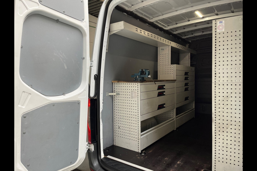 Mercedes-Benz Sprinter Automaat Servicewagen 314 2.2 CDI 140PK L2H2 euro6 Inrichting, Victron V230, Trekhaak, RIJKLAARPRIJS