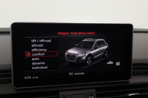 Audi Q5 2.0 TFSI quattro Sport S Line Black Edition QUANTUM GRIJS Head up Leder Panorama dak