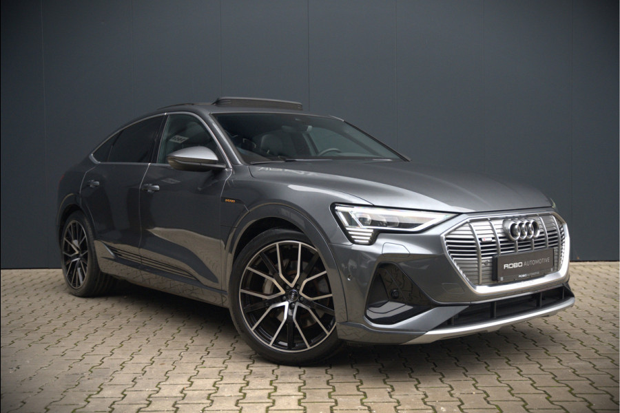 Audi e-tron Sportback 50 quattro S edition 71 kWh S-Line | Panoramadak | Memory Seats | Luchtvering | Adaptive Cruise Control | Apple Carplay | Keyless | Matrix LED | Leder | Stoelverwarming | NAP |