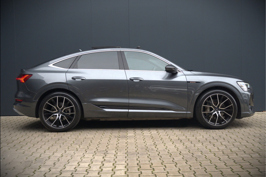 Audi e-tron Sportback 50 quattro S edition 71 kWh S-Line | Panoramadak | Memory Seats | Luchtvering | Adaptive Cruise Control | Apple Carplay | Keyless | Matrix LED | Leder | Stoelverwarming | NAP |