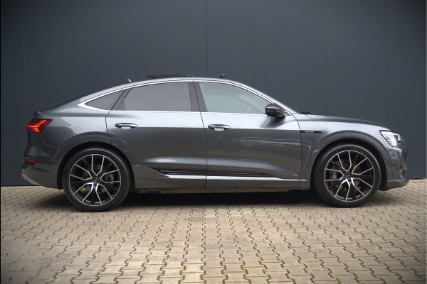 Audi e-tron Sportback 50 quattro S edition 71 kWh S-Line | Panoramadak | Memory Seats | Luchtvering | Adaptive Cruise Control | Apple Carplay | Keyless | Matrix LED | Leder | Stoelverwarming | NAP |