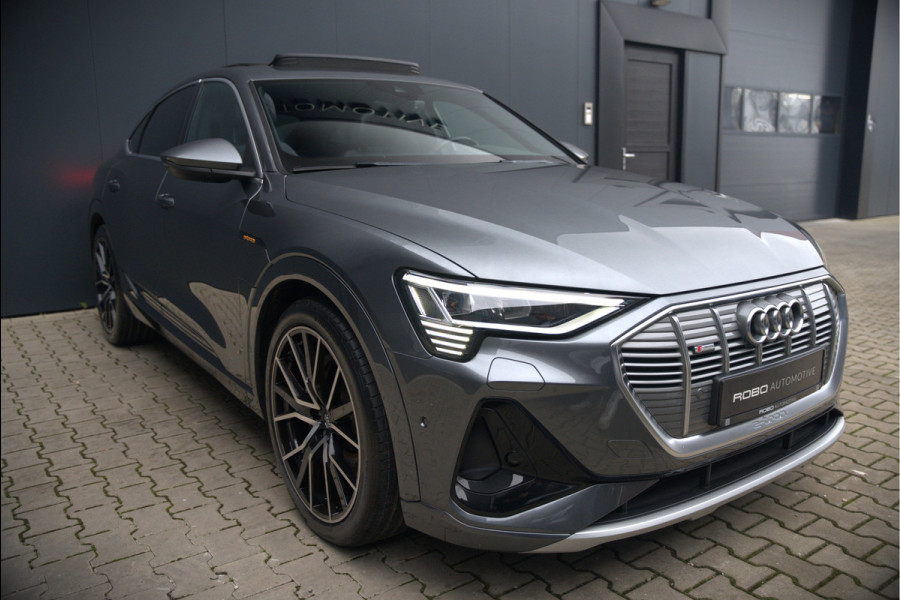 Audi e-tron Sportback 50 quattro S edition 71 kWh S-Line | Panoramadak | Memory Seats | Luchtvering | Adaptive Cruise Control | Apple Carplay | Keyless | Matrix LED | Leder | Stoelverwarming | NAP |