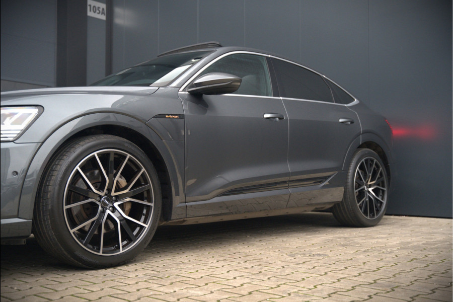 Audi e-tron Sportback 50 quattro S edition 71 kWh S-Line | Panoramadak | Memory Seats | Luchtvering | Adaptive Cruise Control | Apple Carplay | Keyless | Matrix LED | Leder | Stoelverwarming | NAP |