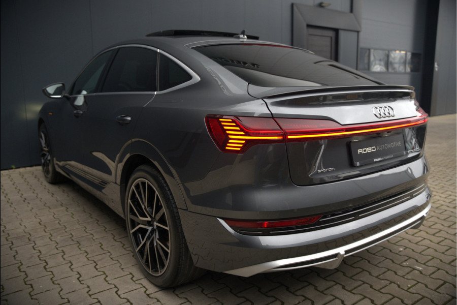 Audi e-tron Sportback 50 quattro S edition 71 kWh S-Line | Panoramadak | Memory Seats | Luchtvering | Adaptive Cruise Control | Apple Carplay | Keyless | Matrix LED | Leder | Stoelverwarming | NAP |