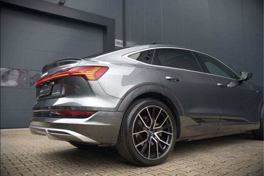 Audi e-tron Sportback 50 quattro S edition 71 kWh S-Line | Panoramadak | Memory Seats | Luchtvering | Adaptive Cruise Control | Apple Carplay | Keyless | Matrix LED | Leder | Stoelverwarming | NAP |