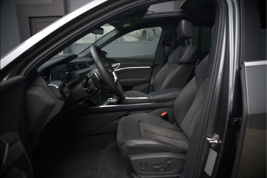 Audi e-tron Sportback 50 quattro S edition 71 kWh S-Line | Panoramadak | Memory Seats | Luchtvering | Adaptive Cruise Control | Apple Carplay | Keyless | Matrix LED | Leder | Stoelverwarming | NAP |