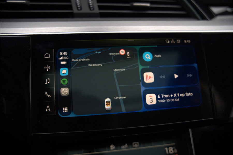 Audi e-tron Sportback 50 quattro S edition 71 kWh S-Line | Panoramadak | Memory Seats | Luchtvering | Adaptive Cruise Control | Apple Carplay | Keyless | Matrix LED | Leder | Stoelverwarming | NAP |