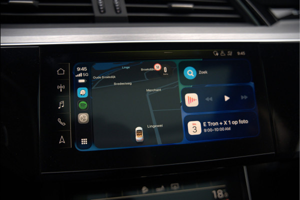 Audi e-tron Sportback 50 quattro S edition 71 kWh S-Line | Panoramadak | Memory Seats | Luchtvering | Adaptive Cruise Control | Apple Carplay | Keyless | Matrix LED | Leder | Stoelverwarming | NAP |