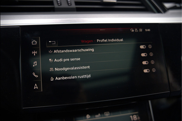 Audi e-tron Sportback 50 quattro S edition 71 kWh S-Line | Panoramadak | Memory Seats | Luchtvering | Adaptive Cruise Control | Apple Carplay | Keyless | Matrix LED | Leder | Stoelverwarming | NAP |