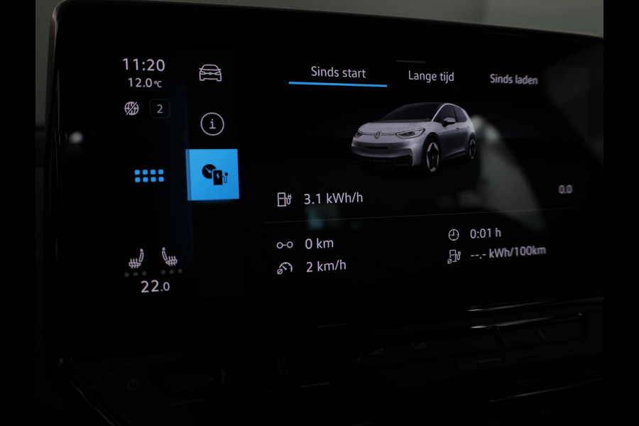 Volkswagen ID.3 Pro 58 kWh | SOH 90% | Navigatie | Parkeersensoren | Adaptieve cruise control | Stoel/stuurwiel verwarming | LED koplampen |