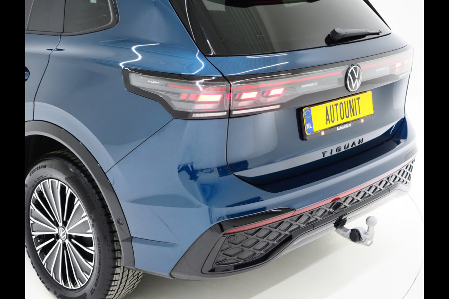 Volkswagen Tiguan 1.5 eHybrid R-Line Edition | Panoramadak | Leder | Trekhaak | Harman/Kardon | HUD | Massage | 360 | Sfeerlicht | Carplay