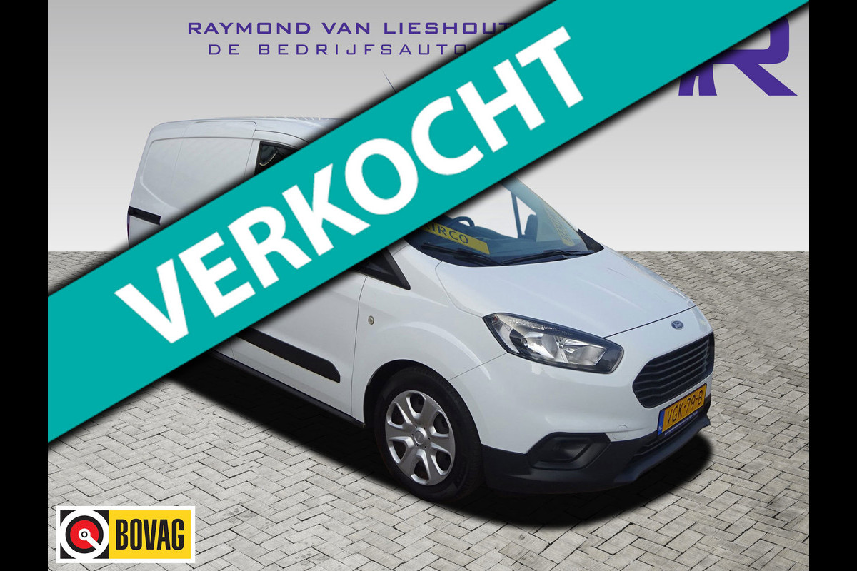 Ford Transit Courier 1.0 Trend EcoBoost S&S BENZINE GRIJS KENTEKEN AIRCO SCHUIFDEUR