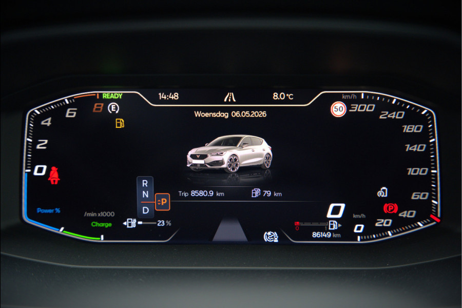 CUPRA Leon 1.4 e-Hybrid VZ Copper Edition | Panoramadak | Stoelverwarming | Stuurverwarming | Kuipstoelen | Camera | Adaptive Cruise Control | Keyless | Ambiance Verlichting | Apple Carplay | SOH 88.53%
