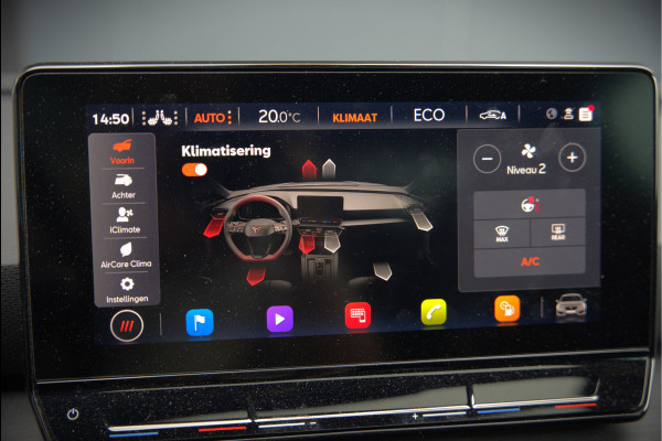 CUPRA Leon 1.4 e-Hybrid VZ Copper Edition | Panoramadak | Stoelverwarming | Stuurverwarming | Kuipstoelen | Camera | Adaptive Cruise Control | Keyless | Ambiance Verlichting | Apple Carplay | SOH 88.53%