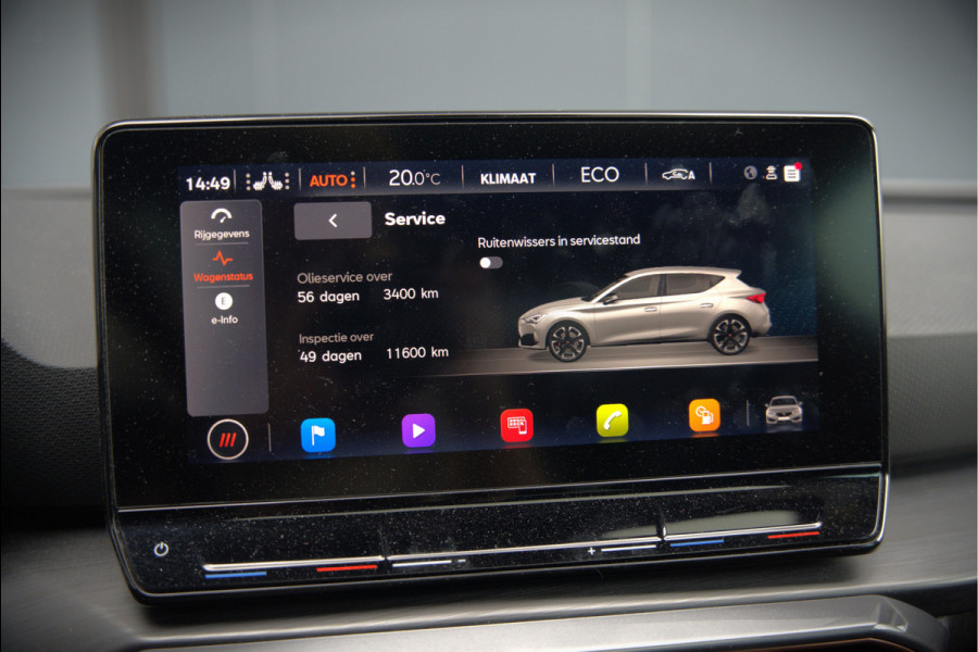 CUPRA Leon 1.4 e-Hybrid VZ Copper Edition | Panoramadak | Stoelverwarming | Stuurverwarming | Kuipstoelen | Camera | Adaptive Cruise Control | Keyless | Ambiance Verlichting | Apple Carplay | SOH 88.53%