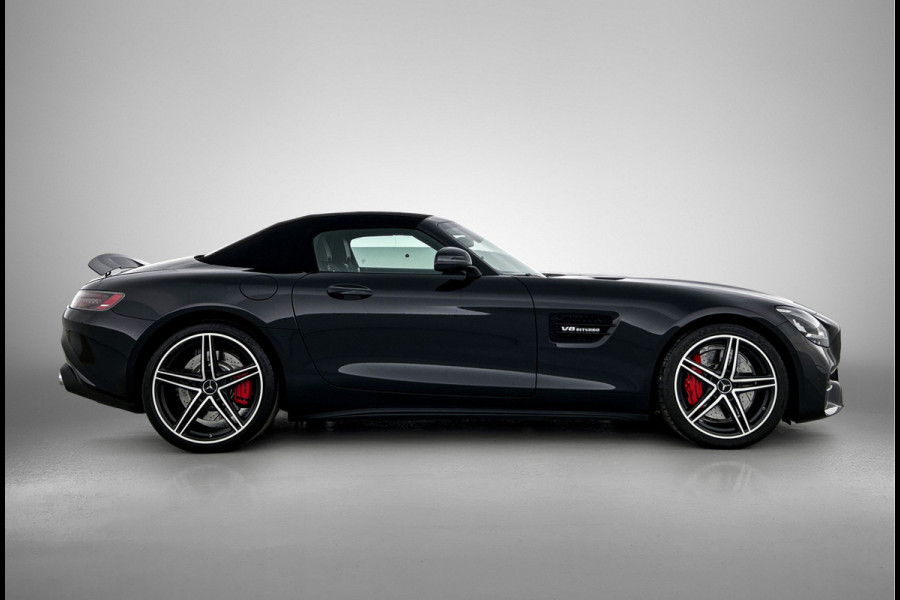 Mercedes-Benz AMG GT Roadster 4.0 Premium | 476 pk | V8 | Airscarf | Distronic | AMG sportuitlaat inschakelbaar | Car Play | Inclusief 12 Maanden Garantie.