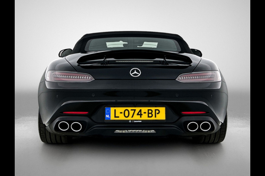 Mercedes-Benz AMG GT Roadster 4.0 Premium | 476 pk | V8 | Airscarf | Distronic | AMG sportuitlaat inschakelbaar | Car Play | Inclusief 12 Maanden Garantie.
