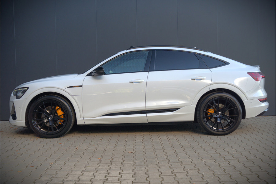 Audi e-tron Sportback 55 quattro S edition 95 kWh S-Line | Panoramadak | Bang & Olufsen | Carbon | Stoelverwarming | Camera | Matrix LED | Luchtvering | Cruise Control | Keyless | B&O | SOH 91,2%