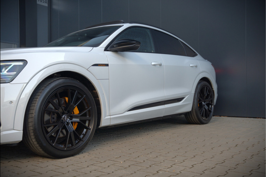 Audi e-tron Sportback 55 quattro S edition 95 kWh S-Line | Panoramadak | Bang & Olufsen | Carbon | Stoelverwarming | Camera | Matrix LED | Luchtvering | Cruise Control | Keyless | B&O | SOH 91,2%