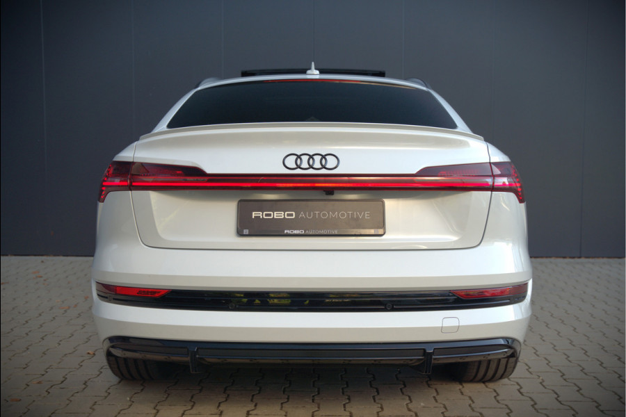 Audi e-tron Sportback 55 quattro S edition 95 kWh S-Line | Panoramadak | Bang & Olufsen | Carbon | Stoelverwarming | Camera | Matrix LED | Luchtvering | Cruise Control | Keyless | B&O | SOH 91,2%