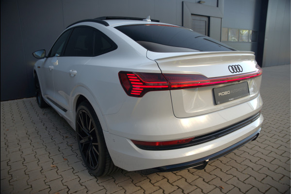 Audi e-tron Sportback 55 quattro S edition 95 kWh S-Line | Panoramadak | Bang & Olufsen | Carbon | Stoelverwarming | Camera | Matrix LED | Luchtvering | Cruise Control | Keyless | B&O | SOH 91,2%