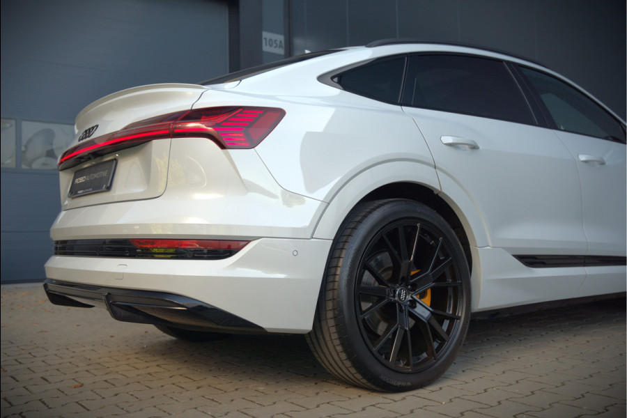 Audi e-tron Sportback 55 quattro S edition 95 kWh S-Line | Panoramadak | Bang & Olufsen | Carbon | Stoelverwarming | Camera | Matrix LED | Luchtvering | Cruise Control | Keyless | B&O | SOH 91,2%