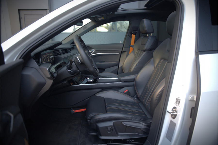 Audi e-tron Sportback 55 quattro S edition 95 kWh S-Line | Panoramadak | Bang & Olufsen | Carbon | Stoelverwarming | Camera | Matrix LED | Luchtvering | Cruise Control | Keyless | B&O | SOH 91,2%