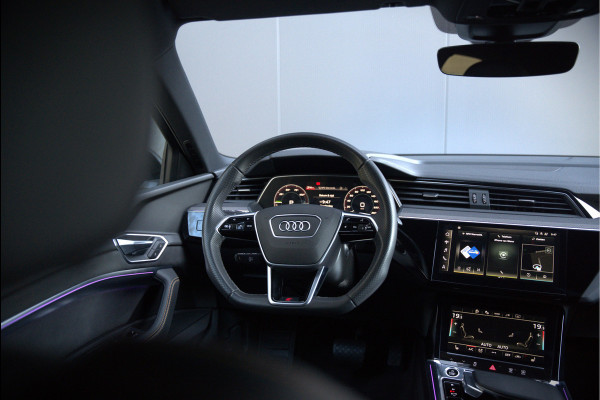 Audi e-tron Sportback 55 quattro S edition 95 kWh S-Line | Panoramadak | Bang & Olufsen | Carbon | Stoelverwarming | Camera | Matrix LED | Luchtvering | Cruise Control | Keyless | B&O | SOH 91,2%